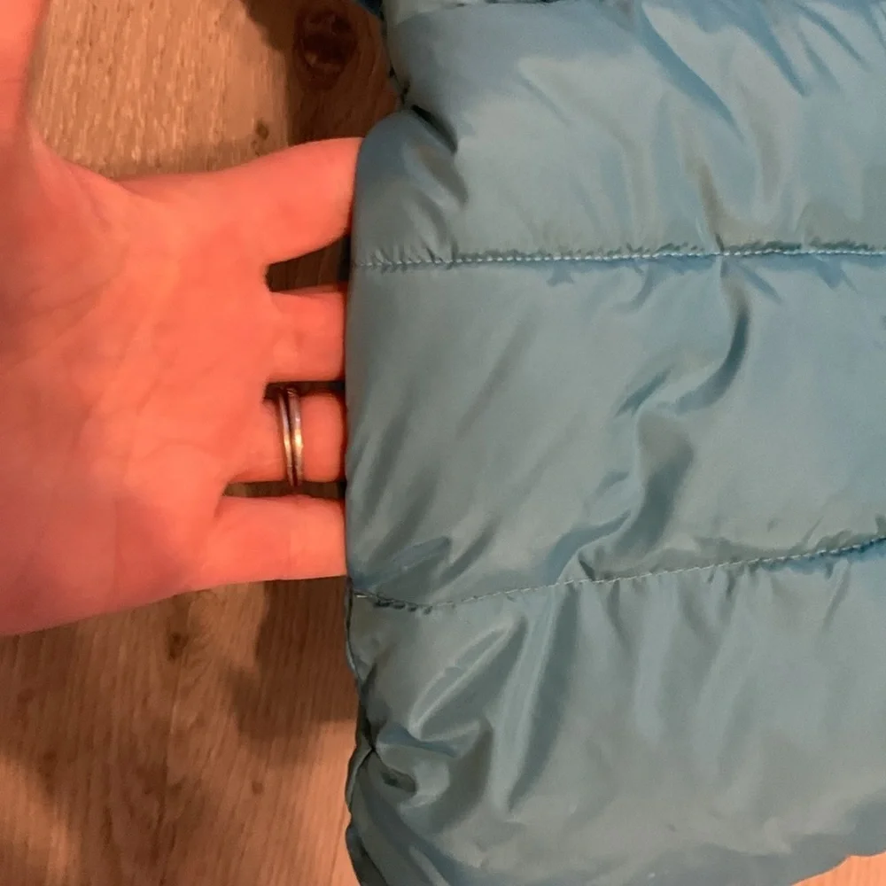 Gap size‎ 8 girls vest blue Puffer zipper